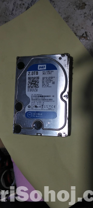 2Tb fresh hard drive....